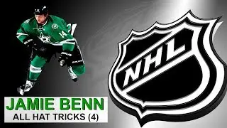 All 4 Hat Tricks by Jamie Benn