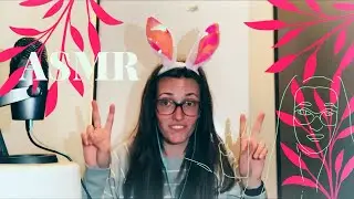 BUNNY ASMR - Slime in Your Ears, Eating, little talk