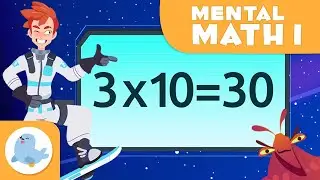 Multiply by 10, 100 and 1000 🤔 MENTAL MATH TRICKS for Kids 🚀 Episode 1