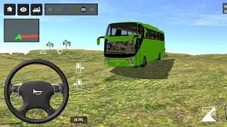 Euro Bus Driving Game Public Transportation 2024 -  Indonesia Bus Simulator Android Gameplay #628
