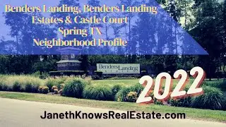 Benders Landing Estates Castle Court ~ Spring TX [2022] Master Planned Community [Ultimate Guide]