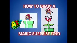 How to Draw a MARIO SURPRISE FOLD!!