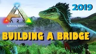 Ark - Building a bridge from herbivore island!