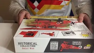 Building COBI Fokker Dr.1 