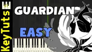GUARDIAN [Deltarune Chapters 3+4] - Easy Mode [Piano Tutorial] (Synthesia)