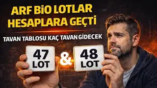 ARF BİO ENERJİ BEKLENTİMİZ | FAZLA LOT GELDİ |İŞLEM TARİHİ #arfye 