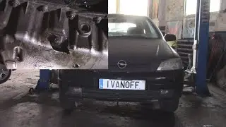 Opel Astra G Y20DTH   Пробит поддон