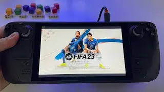 FIFA 23 - Steam Deck gameplay
