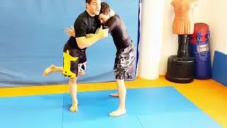 Rolling Kneebar Submission - Standing Headlock to Knee Bar - Advanced Sambo & BJJ for MMA