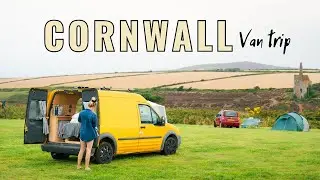 Cornwall roadtrip in our Yellow Campervan | Campsites, amazing bakeries and other hidden gems!