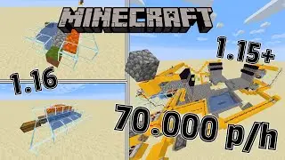 Minecraft: Automatic Cobblestone Farm (1.16+ & 1.15.2)