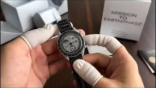 Swatch Omega MoonSwatch Mission To Earthphase Quartz Chronograph 42mm Bioceramic SO33T100