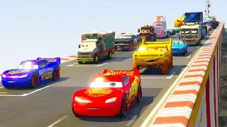 Dr.Damage Rambulance Avry Cruz Ramirez Disney pixar Cars 3 McQueen Jackson Strom Fabulous  McQueen