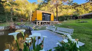 Studio Container 30m2, Entregue em Campos do Jord&atilde;o/SP - Azul Containers