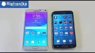 Galaxy Note 4 vs Galaxy S5 Speed Test - Fliptroniks.com