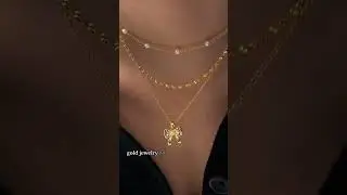 gold jewelry goals 🎀✨ #jewelry #fashion
