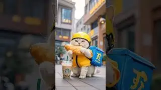 package delivery cat #cat #animal #packagedelivery