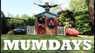 Building a playhouse with Tom and Mario | MUMDAYS