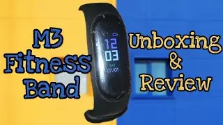 M3 fitness band unboxing & review | Anything and Everything