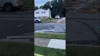 House Explosion in Rosedale 🔥#usnews