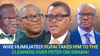 DRAMA ON ARISE! WIKE VS PETER OBI EXPOSED AS RUFAI TOOK WIKE TO THE CLEANERS FOR ATTACKING OBI