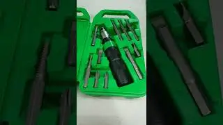 Tekiro impact driver set 11 pcs - Obeng ketok - obeng gedor