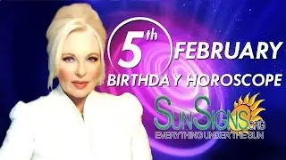 February 5th Zodiac Horoscope Birthday Personality - Aquarius - Part 1