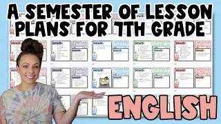 HERE ARE ALL MY ELA LESSON PLANS FROM LAST YEAR