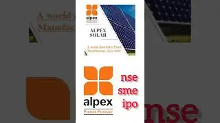 Alpex solar IPO alpex IPO | Alpex solar review #ipo #gmp #sme #nse #shorts #viral