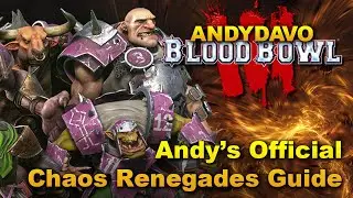 Chaos Renegades: Blood Bowl 3 Official Race Guide