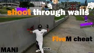 How to shoot through walls in FiveM. [2024 NOT PATCHED]