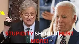 SHOCK MOMENT: Senator Kennedy Brings Pistol Brace To Senate In FIERY ATTACK On Biden ATF Rule.