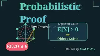 The Magic of Probabilistic Proof | Proving Existence Without Construction (Erdős Method Explained)