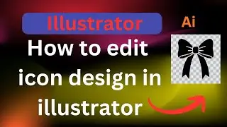 how to edit vector icon design in illustrator for upload