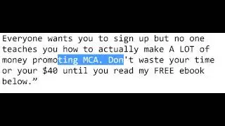 FREE MCA Training