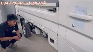 Xe tải Tera Star 990kg thùng lửng 3m05 trả góp tại Cần Thơ | 0949 792 123