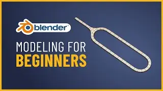 Blender-Produktmodellierung f&uuml;r Anf&auml;nger | Ep01: Simple Pin
