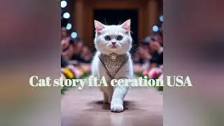 Cat fashion show story ftA ceration USA 