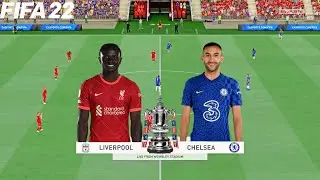 FIFA 22 | Liverpool vs Chelsea - FA Cup Final - Full Match & Gameplay