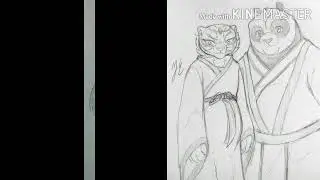 Po y tigresa kung fu panda ❤❤