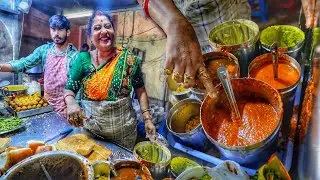 India’s Most Famous Chachi Ji ka Vadapav & Dabeli | Hyderabad’s Best Vadapav | Street Food India