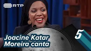 Joacine Katar Moreira comprova que não se gagueja a cantar | 5 Para a Meia-Noite | RTP