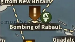 Glory of Generals 3 | Bombing of Rabaul | Pacific War 1942
