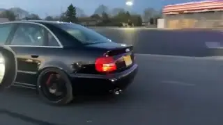 Street Sleeper Audi S4 B5 Turbo Vs Hellcat SRT 750hp+ CC