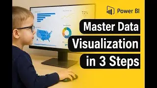 Master Data Visualization in 3 Steps with Power BI 🚀 | Session 3