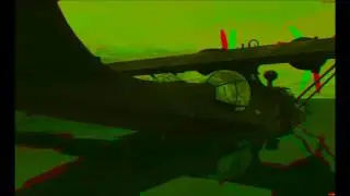 Trying FSX 3d (Stereovision glasses required)