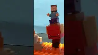 Lego Minecraft Nether Fortress MOC! - #shorts #legominecraft