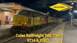 Colas Railfreight 37421 at Wellingborough | 03/01/2026