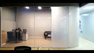 Switchable PDLC Glass and Film Office Project