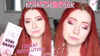 I Heart Revolution x Disney The Aristocats | Pink Makeup Look | Swatches | First Impression